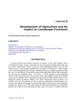 LANDSCAPE ECOLOGY in AGROECOSYSTEMS MANAGEMENT - CHAPTER 2 doc