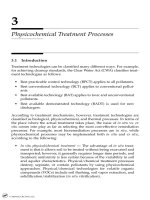 Phsicochemical Treatment of Hazardous Wastes - Chapter 3 pptx