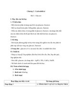 Chương 2 : Cacbonhiđrat ppt