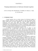 COASTAL AQUIFER MANAGEMENT: monitoring, modeling, and case studies - Chapter 11 potx