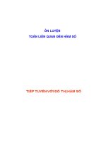 ôn luyện toán hàm số pot