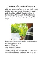 Bài thuốc chống tai biến: hết sức phi lý! pot