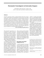 Khí nén miếng ga-rô trong phẫu thuật doc