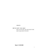 GIÁO ÁN MÔT SỐ CHỨC NĂNG KHÁC pdf