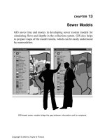 GIS Applications for Water, Wastewater, and Stormwater Systems - Chapter 13 pdf