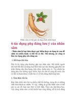 6 tác dụng phụ đáng lưu ý của nhân sâm pps