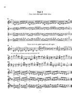 Giáo trình Violon sơ cấp tập 3 part 5 pps