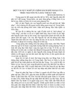 Một vài suy nghĩ về chính sách đối ngoại của triều Nguyễn nữa đầu thế kỉ XIX pptx