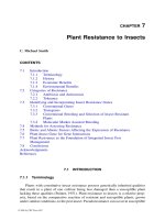 BIOLOGICAL AND BIOTECHNOLOGICAL CONTROL OF INSECT PESTS - CHAPTER 7 ppsx