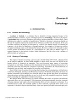 TOXICOLOGICAL CHEMISTRY AND BIOCHEMISTRY - CHAPTER 6 pps