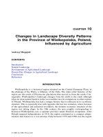 LANDSCAPE ECOLOGY in AGROECOSYSTEMS MANAGEMENT - CHAPTER 10 potx
