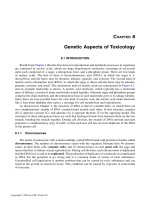TOXICOLOGICAL CHEMISTRY AND BIOCHEMISTRY - CHAPTER 8 doc