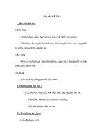 Tiết 45: MÊ TAN doc