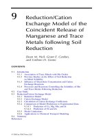 Geochemical and Hydrological Reactivity of Heavy Metals in Soils - Chapter 9 pps