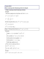 Chuyên đề III: Hàm số, phương trình, bất phương trình mũ và lôgarit. ppsx