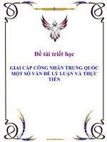 Đề tài triết học 