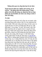 Những thói quen ăn uống làm hại tới sức khỏe pdf
