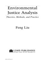 Environmental Justice AnalysisTheories, Methods, and Practice - Chapter 1 pdf