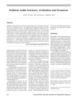 Gãy xương cổ chân trẻ em: Đánh giá và điều trị pdf