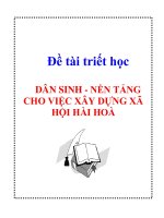 Đề tài triết học 