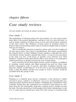 Ecosystems and Human Health - Chapter 15 (end) docx