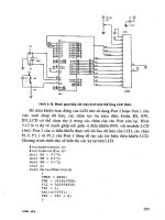 Vi điều khiển – Cấu trúc – Lập trình và ứng dụng part 6 pps