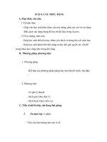 B ÀI 4: CẤU TRÚC BẢNG potx