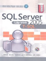 SQL server 2005 – Lập trình T-SQL part 1 ppsx