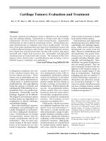 Khối u sụn: Đánh giá và điều trị pptx