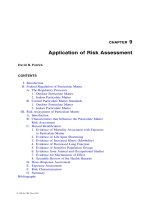 Risk Assessment and Indoor Air Quality - Chapter 9 potx