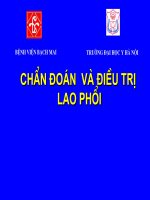 chẩn đoán và điều trị lao phổi
