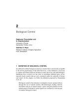 PESTICIDES IN AGRICULTURE AND THE ENVIRONMENT - CHAPTER 2 docx