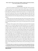 THỰC TRẠNG CÔNG TÁC KẾ TOÁN CHI PHÍ TÍNH GIÁ THÀNH SẢN PHẨM XÂY LẮP TẠI CÔNG TY CP XD TÂN PHÚ