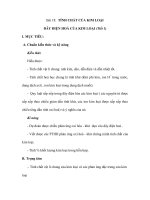 Bài 18: TÍNH CHẤT CỦA KIM LOẠI DÃY ĐIỆN HOÁ CỦA KIM LOẠI (Tiết 1) potx