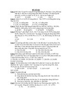 ĐỀ SỐ 023 hóa học potx