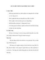 §19. TỤ ĐIỆN TRONG MẠCH ĐIỆN XOAY CHIỀU doc