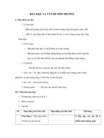 HOÁ HỌC VÀ VẤN ĐỀ MÔI TRƯỜNG ppsx