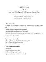 GIÁO ÁN SỐ 8 Soạn thảo, dịch, thực hiện và hiệu chỉnh chương ppsx