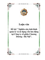 Đề tài: