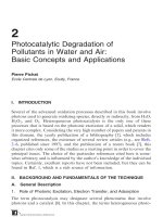 Chemical Degradation Methods for Wastes and Pollutants - Chapter 2 pps