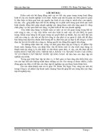 luận văn tốt nghiệp kiểm soát nội bộ chu trình mua hàng thanh toán tại công ty cổ phần cấp thoát nước Quảng Nam