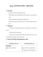 BÀI 23 : SỰ PHẢN XẠ SÓNG  SÓNG DỪNG pptx