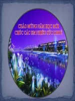 Giáo án điện tử môn sinh học: Sinh học lớp 12- Mã Di Truyền potx