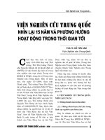 Báo cáo nghiên cứu khoa học 