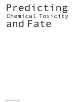Predicting Chemical Toxicity and Fate - Section 1 ppsx