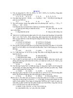 ĐỀ SỐ 22 HÓA HỌC ppsx