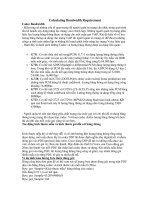 Calculating Bandwidth Requirement potx