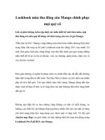 Lookbook mùa thu đông của Mango chinh phục mọi quý cô pot