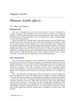 Pesticide profiles : Toxicity, environmental impact and fate - Chapter 12 pdf