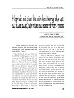 Báo cáo nghiên cứu khoa học 